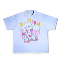 Grape Ice bunny pastel goth voodoo doll t shirt Urban Heavy Tee - linhVisuals