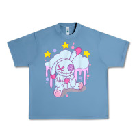 Pebble Blue bunny pastel goth voodoo doll t shirt Urban Heavy Tee - linhVisuals