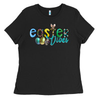 Black easter vibes Ladies Tee - CowhideDigitalArt