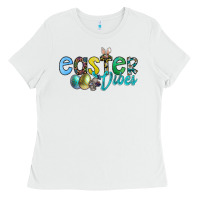 White easter vibes Ladies Tee - CowhideDigitalArt