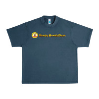 Midnight Navy howies pizza Urban Heavy Tee - linhVisuals