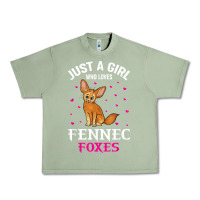 Oil Green fennec fox just a girl who loves fennec foxes t shirt Urban Heavy Tee - linhVisuals