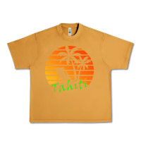 Peanut Butter outdoor t  shirt tahiti retro vintage sunset t  shirt Urban Heavy Tee - linhVisuals