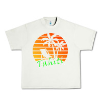 Pistachio outdoor t  shirt tahiti retro vintage sunset t  shirt Urban Heavy Tee - linhVisuals