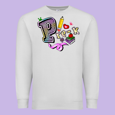 Pre K Premium Sweatshirt Designed By Ranaportraitstore