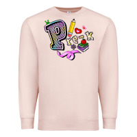 Pale Pink pre k Premium Sweatshirt - RanaPortraitStore