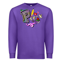 Purple pre k Premium Sweatshirt - RanaPortraitStore