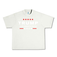Pistachio donald trump 2024 take america back election   the return sweatshirt Urban Heavy Tee - linhVisuals