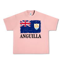Salmon flag of anguilla   anguilla banner t shirt Urban Heavy Tee - linhVisuals