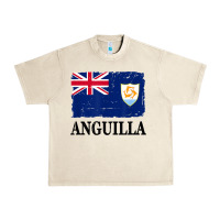 Sandshell flag of anguilla   anguilla banner t shirt Urban Heavy Tee - linhVisuals