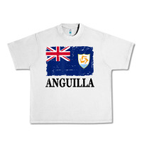 Lunar Rock flag of anguilla   anguilla banner t shirt Urban Heavy Tee - linhVisuals