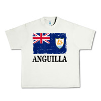 Pistachio flag of anguilla   anguilla banner t shirt Urban Heavy Tee - linhVisuals