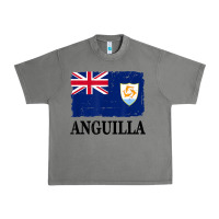 Tornado flag of anguilla   anguilla banner t shirt Urban Heavy Tee - linhVisuals