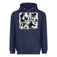 Navy cowhide Heavyweight Hoodie - RanaPortraitStore
