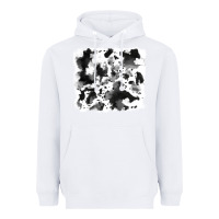 White cowhide Heavyweight Hoodie - RanaPortraitStore