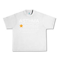 Lunar Rock funny asthma awareness one star rating inhaler wheezy breath t shirt Urban Heavy Tee - linhVisuals