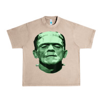 French Oak frankenstein monster classic horror flick t shirt Urban Heavy Tee - linhVisuals