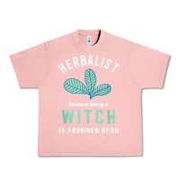 Salmon funny herbalist because a witch is frowned upon herbalism t shirt Urban Heavy Tee - linhVisuals