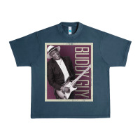 Midnight Navy buddy guy classic Urban Heavy Tee - linhVisuals