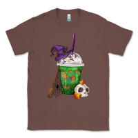 Chestnut Halloween Spooky Pumpkins Frappe Classic Tee - FaDigitalArtStudio