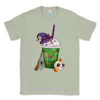 Matcha Halloween Spooky Pumpkins Frappe Classic Tee - FaDigitalArtStudio