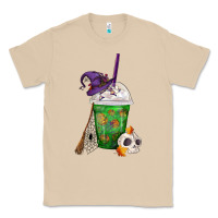 Mushroom Halloween Spooky Pumpkins Frappe Classic Tee - FaDigitalArtStudio