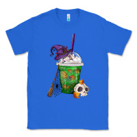 True Royal Halloween Spooky Pumpkins Frappe Classic Tee - FaDigitalArtStudio