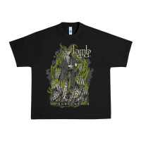 Black lamb of god music concert Urban Heavy Tee - linhVisuals