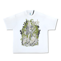 White lamb of god music concert Urban Heavy Tee - linhVisuals