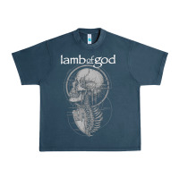 Midnight Navy lamb of god music concert Urban Heavy Tee - linhVisuals