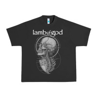 Pigment Black lamb of god music concert Urban Heavy Tee - linhVisuals