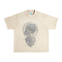 Sandshell lamb of god music concert Urban Heavy Tee - linhVisuals