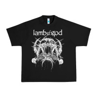 Black lamb of god music concert Urban Heavy Tee - linhVisuals