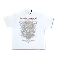 White lamb of god music concert Urban Heavy Tee - linhVisuals