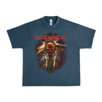 Midnight Navy lamb of god music concert Urban Heavy Tee - linhVisuals