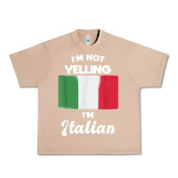 Burro i'm not yelling i'm italian t shirt Urban Heavy Tee - linhVisuals
