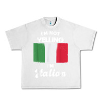 Lunar Rock i'm not yelling i'm italian t shirt Urban Heavy Tee - linhVisuals