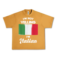 Peanut Butter i'm not yelling i'm italian t shirt Urban Heavy Tee - linhVisuals