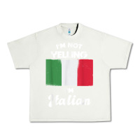 Pistachio i'm not yelling i'm italian t shirt Urban Heavy Tee - linhVisuals