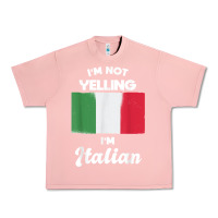 Salmon i'm not yelling i'm italian t shirt Urban Heavy Tee - linhVisuals