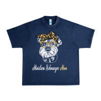 Navy birthday and mother's day gift miniature schnauzer mom t shirt Urban Heavy Tee - linhVisuals