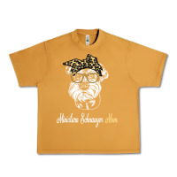 Peanut Butter birthday and mother's day gift miniature schnauzer mom t shirt Urban Heavy Tee - linhVisuals