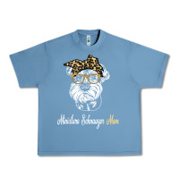 Pebble Blue birthday and mother's day gift miniature schnauzer mom t shirt Urban Heavy Tee - linhVisuals