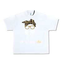 White birthday and mother's day gift miniature schnauzer mom t shirt Urban Heavy Tee - linhVisuals