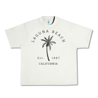 Pistachio retro cool laguna beach california palm tree unique novelty sweatshirt Urban Heavy Tee - linhVisuals