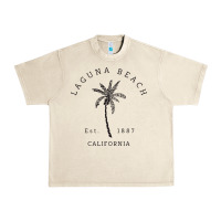 Sandshell retro cool laguna beach california palm tree unique novelty sweatshirt Urban Heavy Tee - linhVisuals