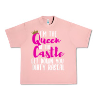 Salmon i’m the queen of the castle get down you dirty rascal t shirt Urban Heavy Tee - linhVisuals