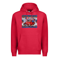 Cardinal american truck 4th of july mousepad Premium Hoodie - BarkalooDesign