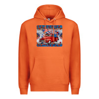 Carrot american truck 4th of july mousepad Premium Hoodie - BarkalooDesign
