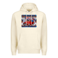 Sandshell american truck 4th of july mousepad Premium Hoodie - BarkalooDesign